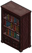 Mahogany Bookcase