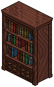 Mahogany Bookcase