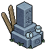 Courtyard Gravestone