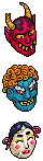 Oni Mask Trio
