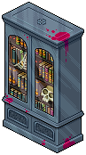 Bloodied Gothic Bookshelf