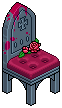 Bloodied Gothic Chair