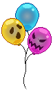 Multicolour Halloween Balloons