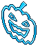 Blue Pumpkin Sticker