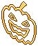 Yellow Pumpkin Sticker