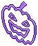 Purple Pumpkin Sticker