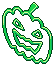 Green Pumpkin Sticker