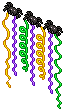 Multicolour Streamers