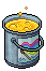 Yellow Tub of Paint