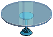 Glass Parlour Table
