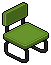 Dark Iced Chair (Green)