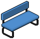 Dark Iced Bench (Blue)