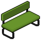 Dark Iced Bench (Green)