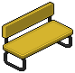 Dark Iced Bench (Yellow)