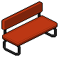 Dark Iced Bench (Red)