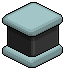 Dark Iced Corner (Aqua)