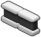 Dark Iced Bar (White)