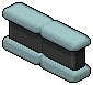 Dark Iced Bar (Aqua)