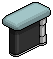 Dark Iced Gate (Aqua)
