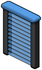 Dark Iced Shutter (Blue)