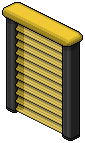 Dark Iced Shutter (Yellow)