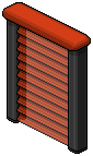Dark Iced Shutter (Red)