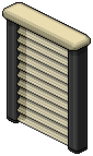 Dark Iced Shutter (Beige)