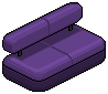 Dark Iced Sofa (Purple)