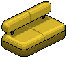 Dark Iced Sofa (Yellow)