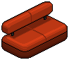 Dark Iced Sofa (Red)