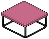 Dark Iced Coffee Table (Pink)