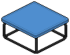 Dark Iced Coffee Table (Blue)