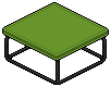 Dark Iced Coffee Table (Green)