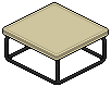 Dark Iced Coffee Table (Beige)