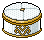 White Bling Seat