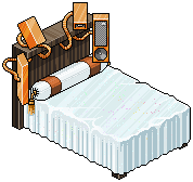 White Bling Bed
