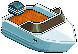 High-Powered Speedboat