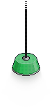Green Kitchen Lamp