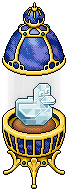 Dark Sapphire & Diamond Egg