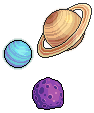 Magical Laboratory Levitating Planets