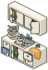 Messy Kitchenette