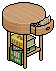 Messy Side Table