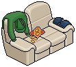 Messy Sofa