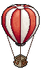 Miniature Hot Air Balloon