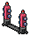 Miniature Pink Laser Gate