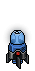 Miniature Blue Smoke Machine