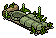 Miniature Army Green Sleeping Bag