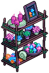 Shelf of Mushrooms