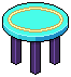 Neon Punk Table