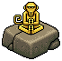 Monkey Statue & Nest